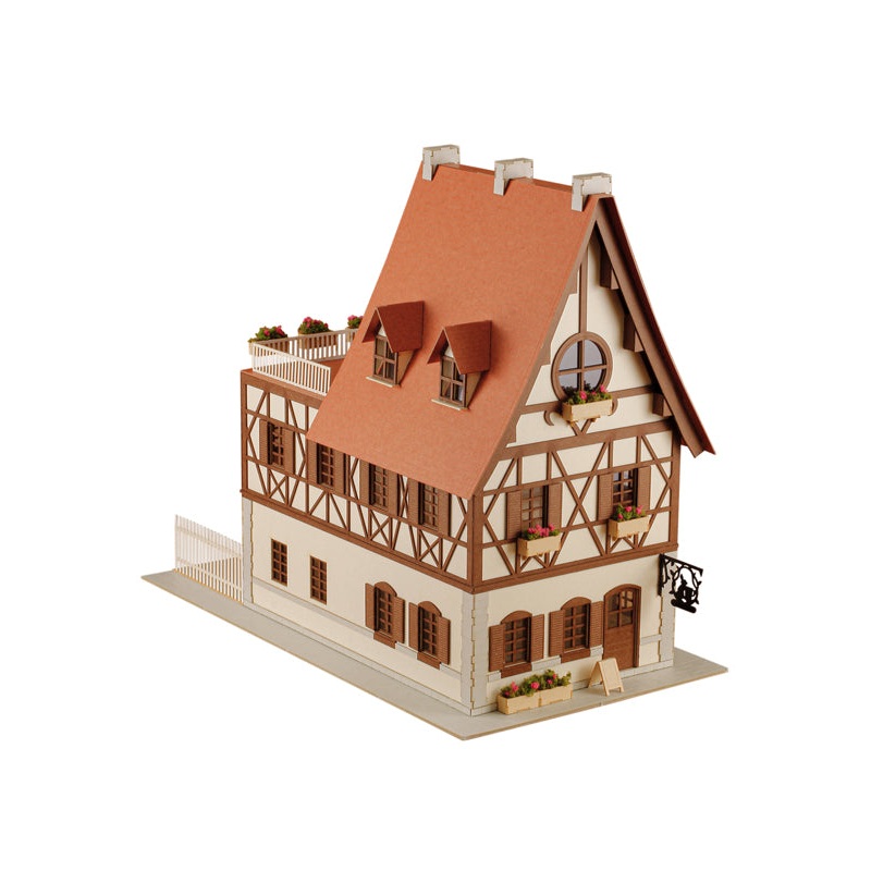 Ani-tecture: 02 Is the order a rabbit?? PLUM Rabbit House (Big!) 1/80 Paper Kit