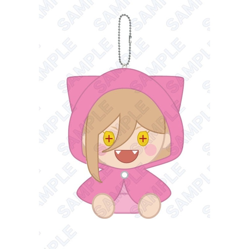 Chainsaw Man Y Line Hugtto Night Plush Key Chain Power