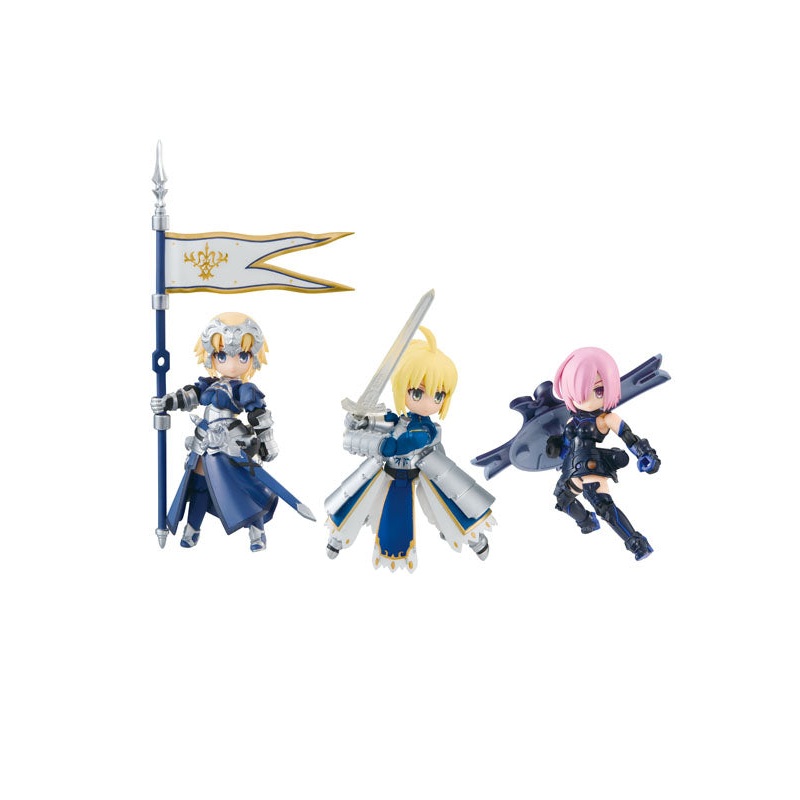 DESKTOP ARMY MEGAHOUSE Fate/Grand Order Vol.1 Mash/Altria/Jeanne (Set of 3 Characters)