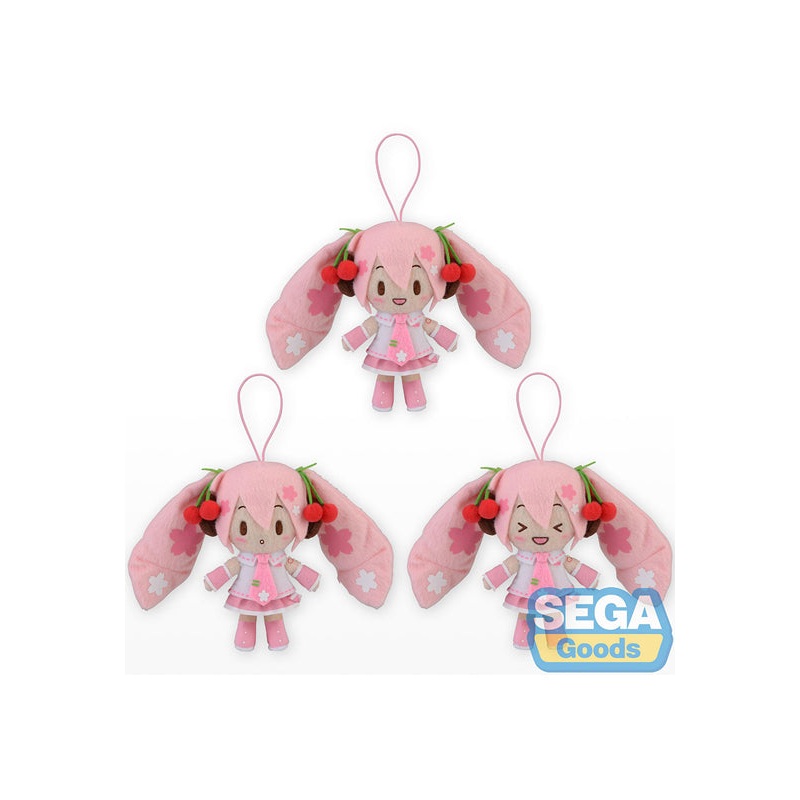 Hatsune Miku Series SEGA MP Fluffy Mascot Sakura Miku (1 PC)