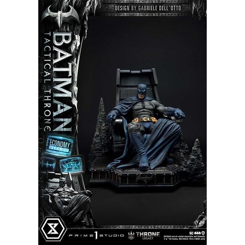 Batman (Comics) Prime 1 Studio Throne Legacy Batman Tactical Throne Design by Gabriele Dell'Otto Economy Version
