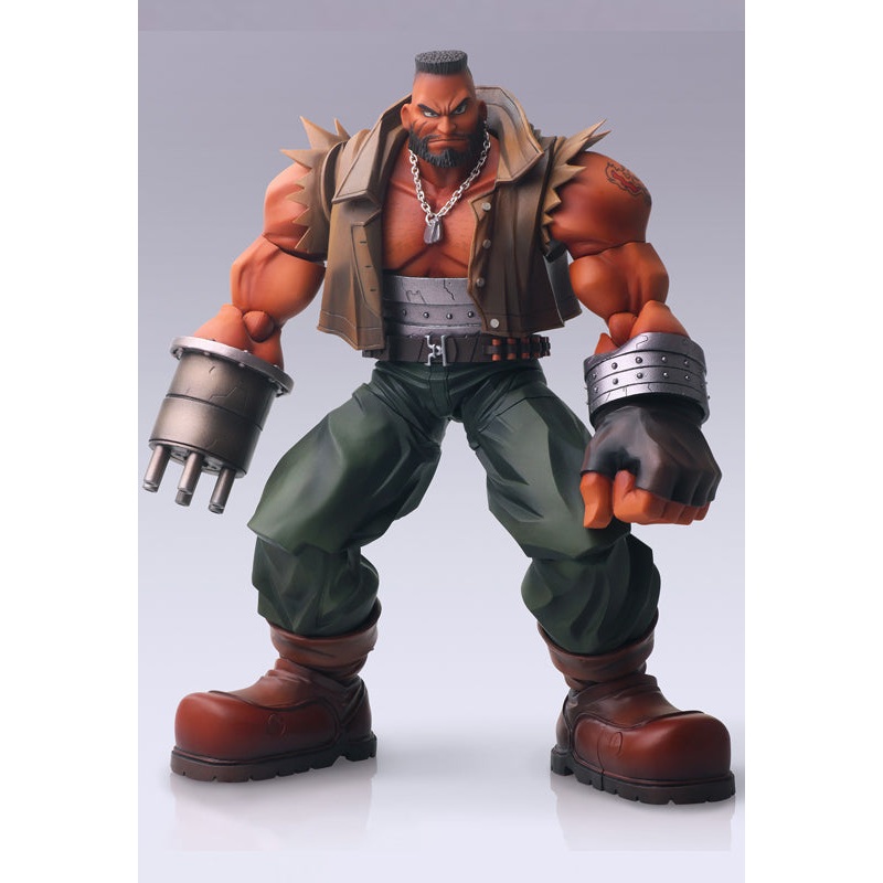 Final Fantasy VII Square Enix Bring Arts Barret Wallace