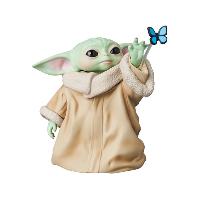 Star Wars The Mandalorian Medicom Toy UDF Grogu Series 2 Blue Butterfry