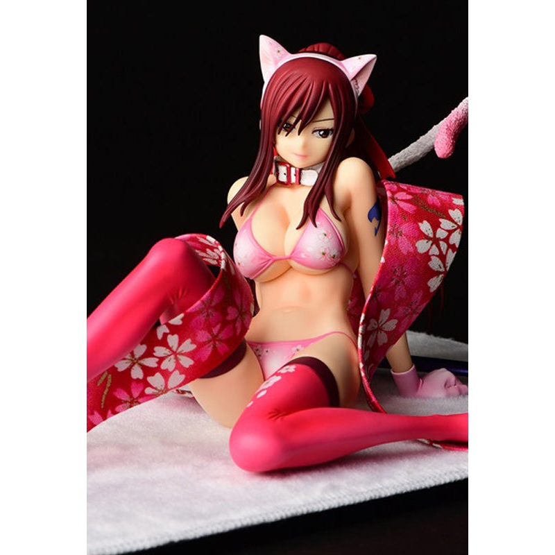 Fairy Tail ORCATOYS Erza Scarlet Sakura Cat Gravure Style