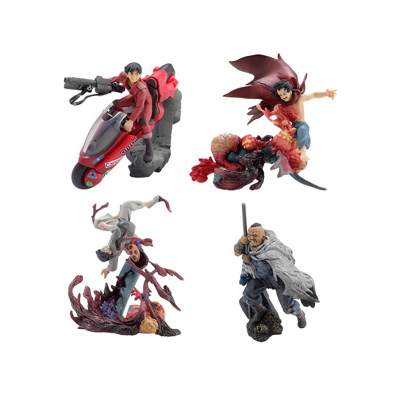 AKIRA UNION CREATIVE miniQ AKIRA PART.4 BATTLE (Set of 6 Characters) (Reproduction)