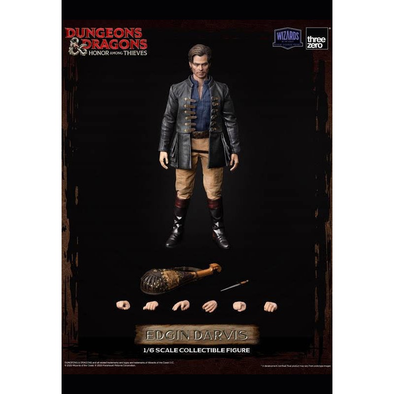 Dungeons & Dragons: Honor Among Thieves threezero 3A 1/6 Edgin Darvis