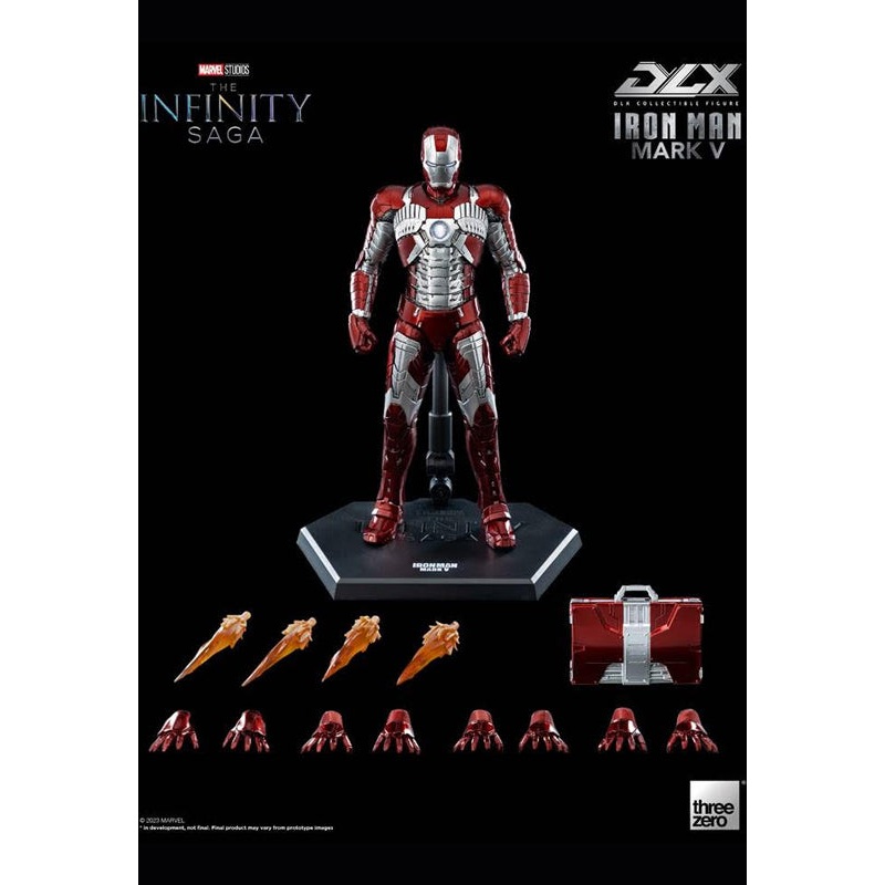 Marvel Studios: The Infinity Saga threezero 3A DLX Iron Man Mark 5