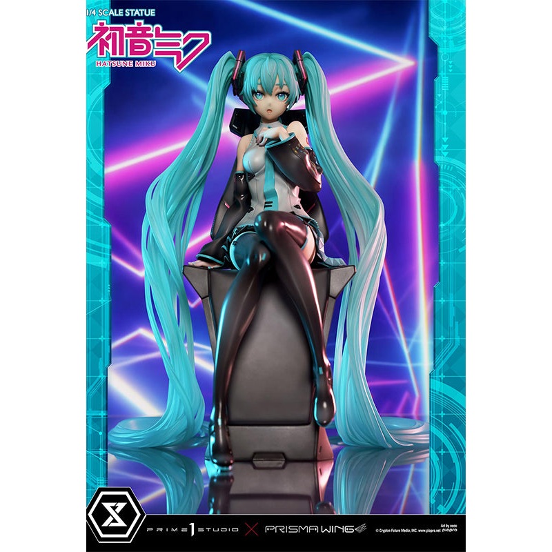 Vocaloid Piapro Characters Prime 1 Studio PRISMA WING Hatsune Miku Art by neco 1/4 Scale Statue