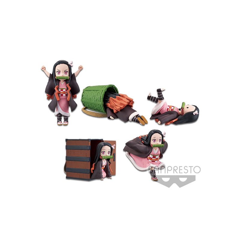 Demon Slayer: Kimetsu no Yaiba Banpresto WORLD COLLECTABLE FIGURE Nezuko Kamado COLLECTION (Box of 12)