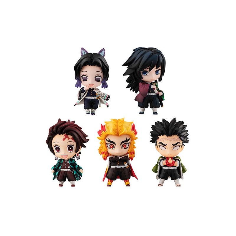 Demon Slayer MEGAHOUSE Tanjiro & the HASHIRAs Mascot set A
