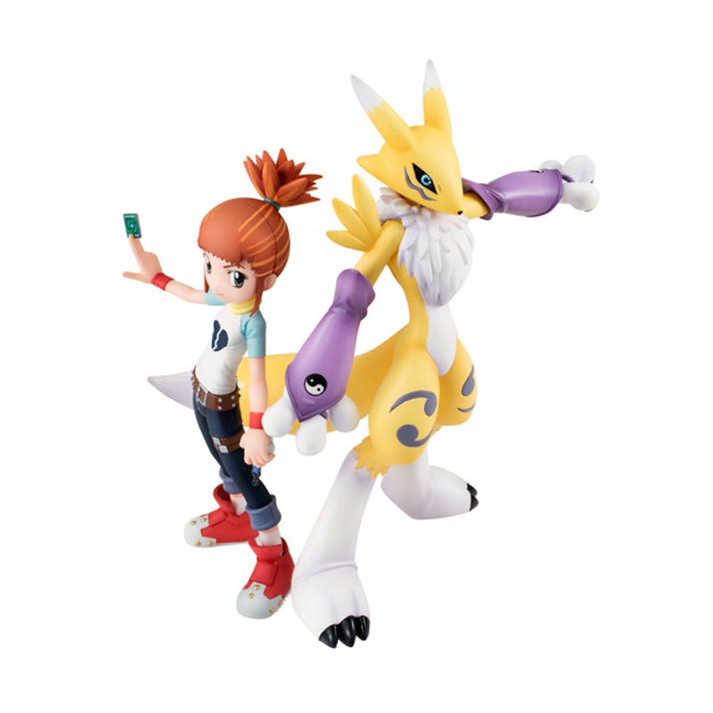 DIGIMON MEGAHOUSE G.E.M. TAMERS Renamon & Makino Ruki repeat
