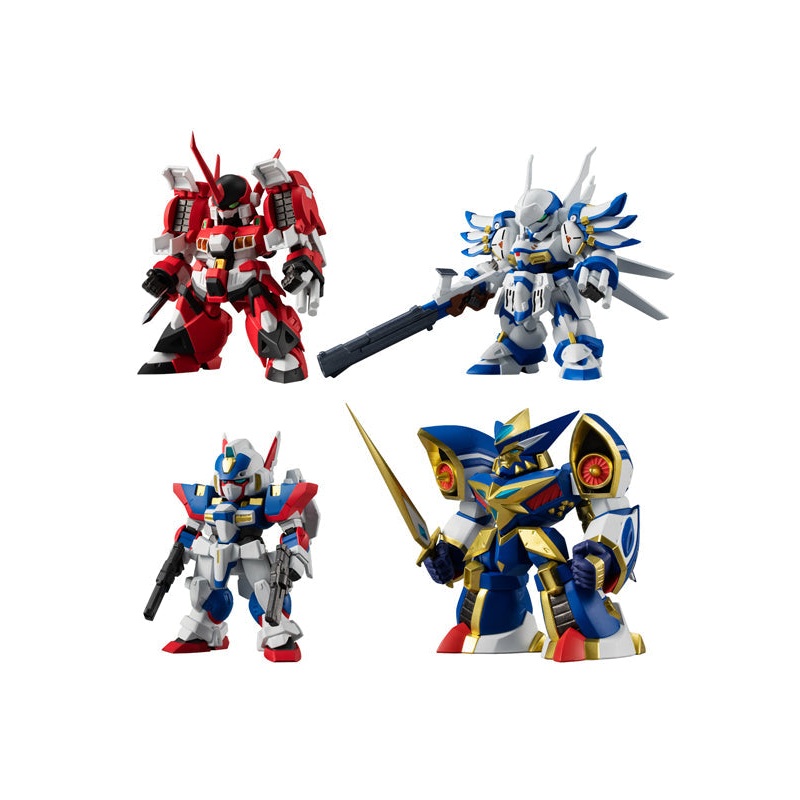Super Robot Wars Original Generation Bandai Original Collection 02 (Box of 4)