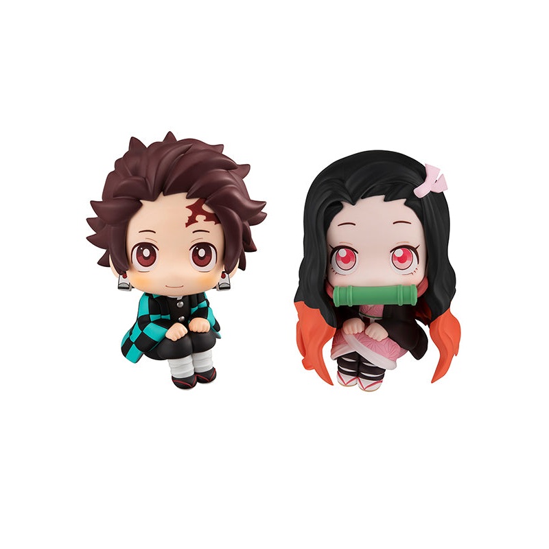 Demon Slayer MEGAHOUSE LOOK UP SERIES TANJIRO & NEZUKO SET with gift