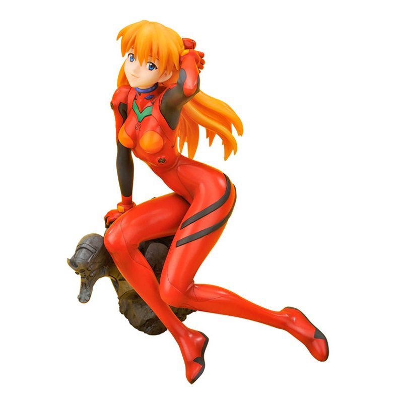 EVANGELION SHIKINAMI ASUKA KANGLEY PLUGSUIT VER. : RE ANI STATUE