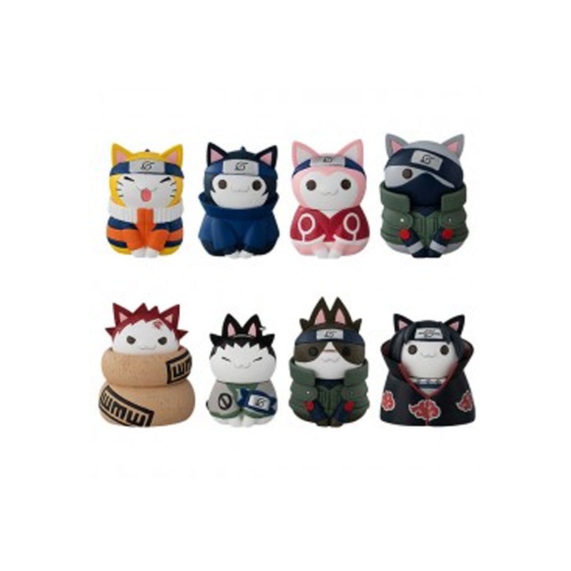 NARUTO NYARUTO! MEGAHOUSE CATS of KONOHA VILLAGE (1 Random Blind Pack)