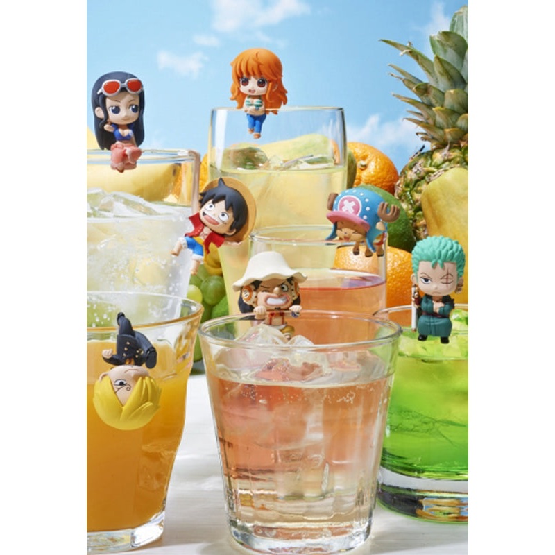ONE PIECE  MEGAHOUSE OCHATOMO Tea Time of Pirates repeat (Box of 8 Random Character)