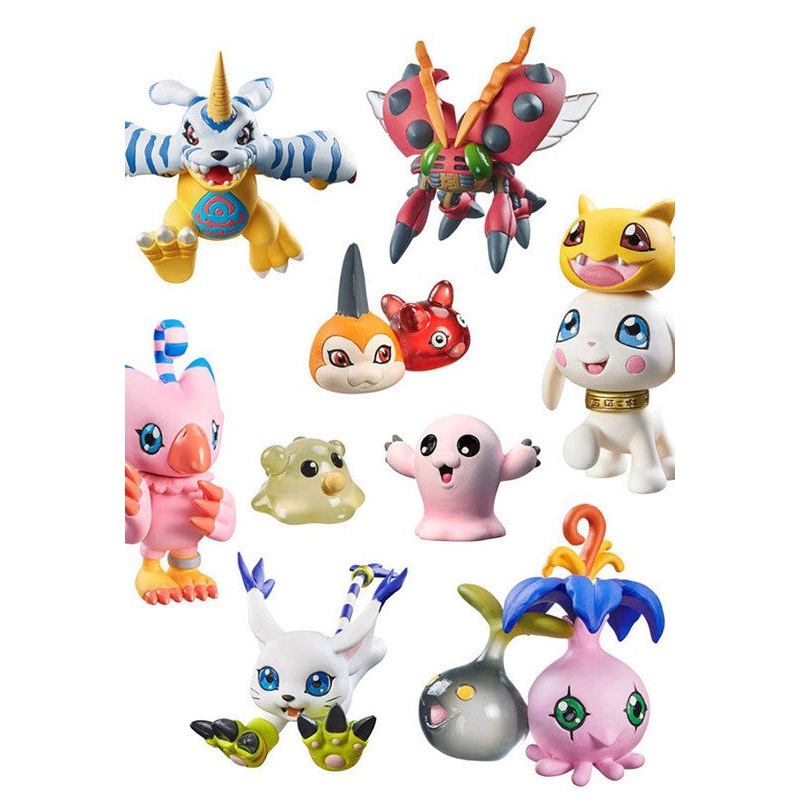 DIGIMON ADVENTURE  MEGAHOUSE DIGI COLLE DATA 02 (Complete Box Set of 8)(Re-run)