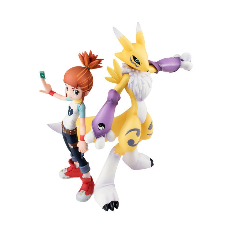 DIGIMON MEGAHOUSE GEM SERIES TAMERS RENAMON & RUKI