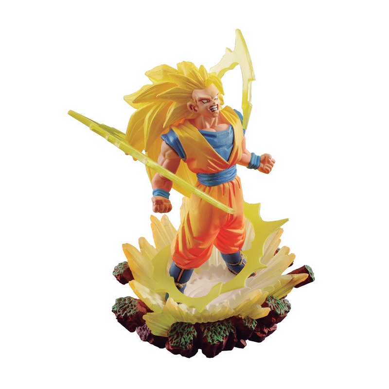 Dra Cap Memorial Megahouse 03 Super Sayan 3 Son Goku