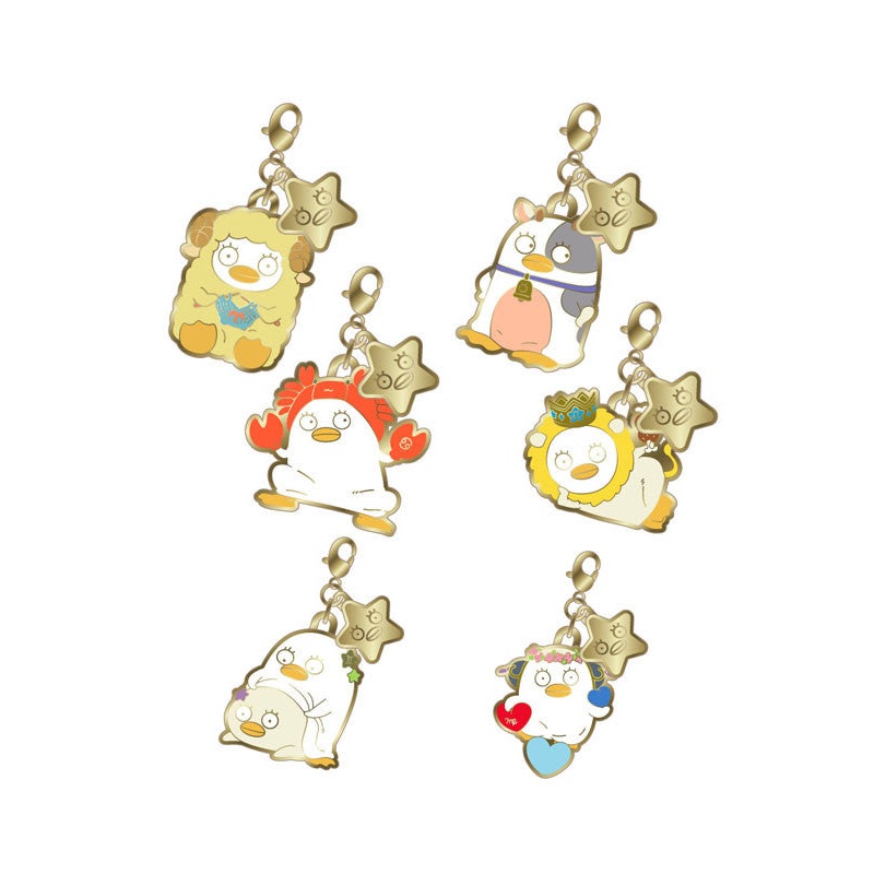 METAL CHARM COLLECTION GINTAMA MEGAHOUSE CHAPTER 1. SAINTELLY (RANDOM 1 BLIND BOX)