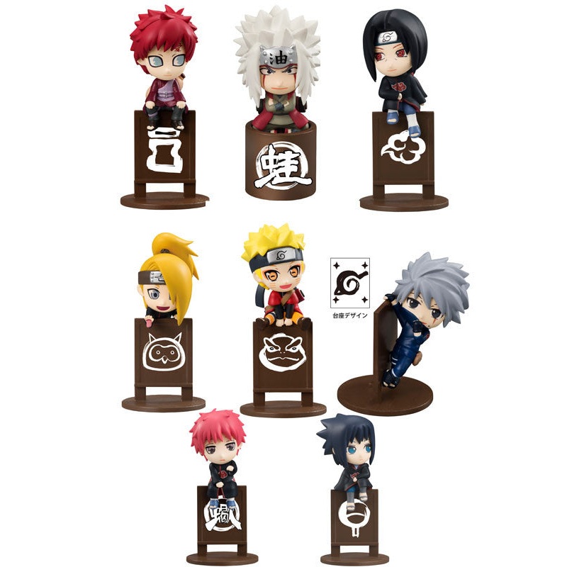 NARUTO MEGAHOUSE Ochatomo Series Let's Enjoy Tea Together (Random Box of 8 Characters)