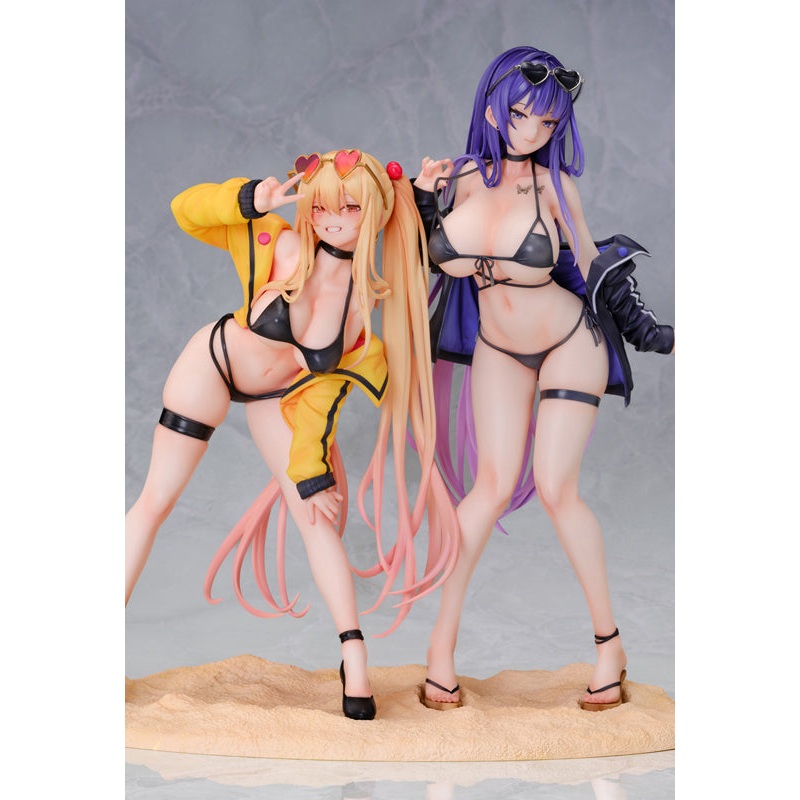 Illustration by K Pring and Biya Gentlemen Yuna & Sayuri  Set w/Special Base
