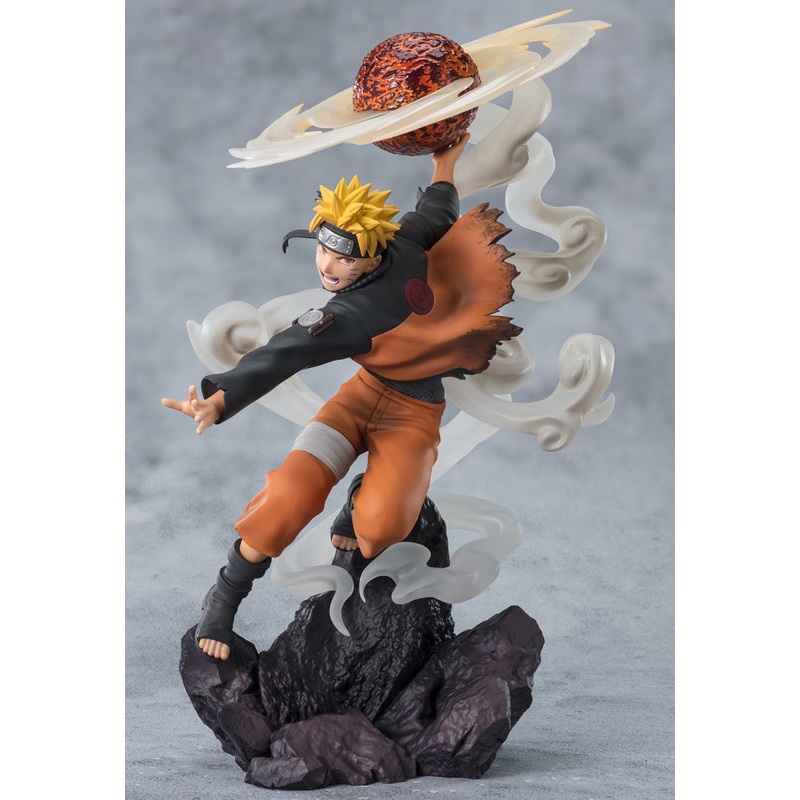 NARUTO -Shippuden- Bandai Figuarts Zero (Extra Battle) Uzumaki Naruto -Sage Art: Lava Release Rasenshuriken-(JP)