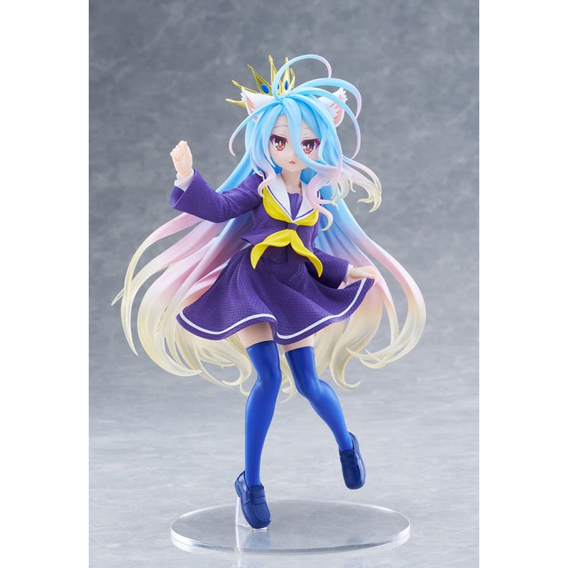 No Game No Life TAITO Coreful Figure Shiro (Cat Ear School Uniform Ver.)