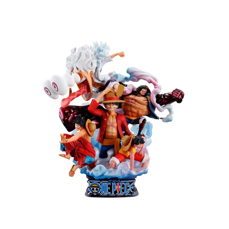 ONE PIECE MEGAHOUSE Petitrama series DX LOGBOX RE BIRTH 02 Luffy Special