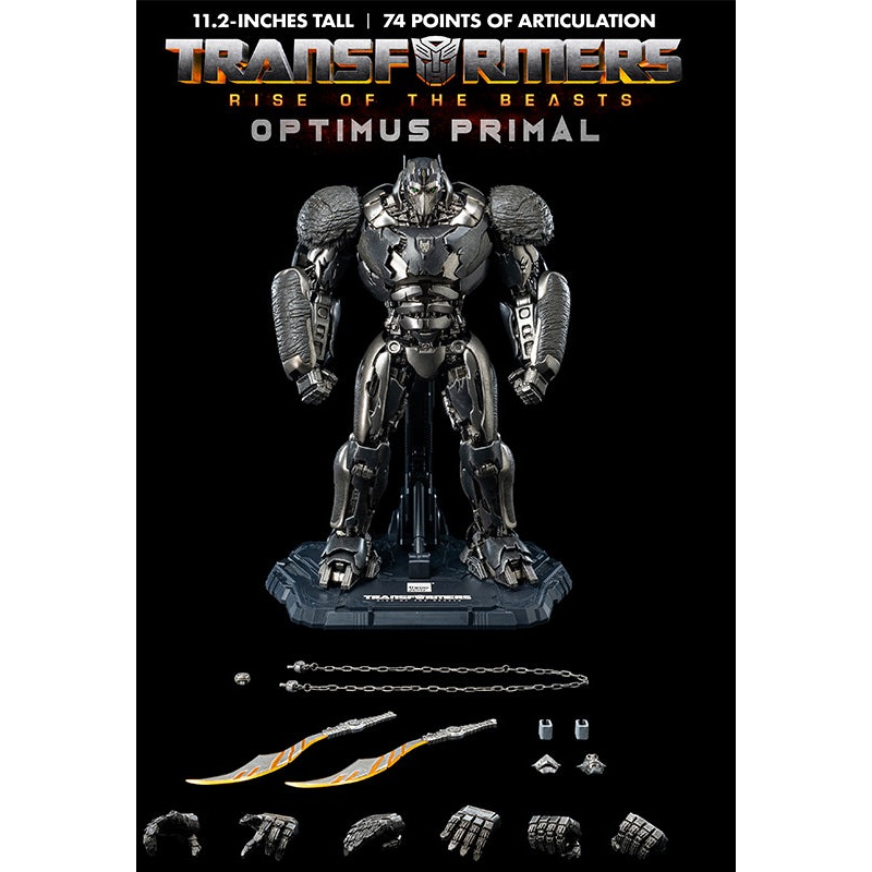 Transformers: Rise of the Beasts threezero 3A DLX Optimus Primal