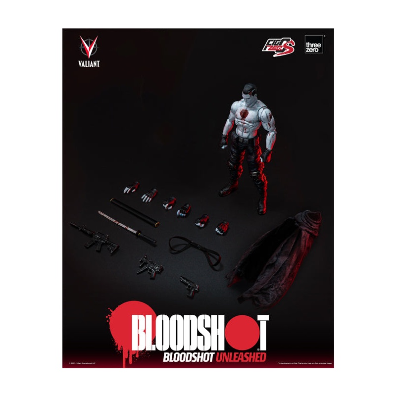 VALIANT Threezero FigZero S 1/12 Bloodshot Unleashed