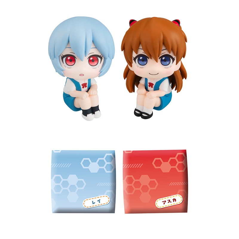 Evangelion 3.0+1.0 Thrice Upon a Time MEGAHOUSE Lookup Rei Ayanami Shikinami Asuka Langley Set with gift