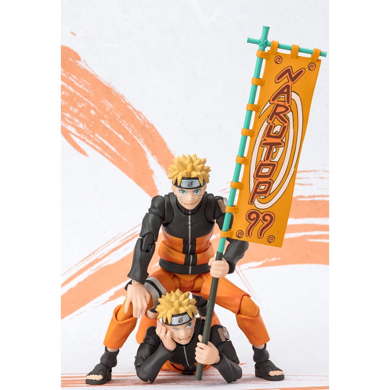 NARUTO -Shippuden- Bandai S.H.Figuarts Uzumaki Naruto -NARUTOP99 Edition-