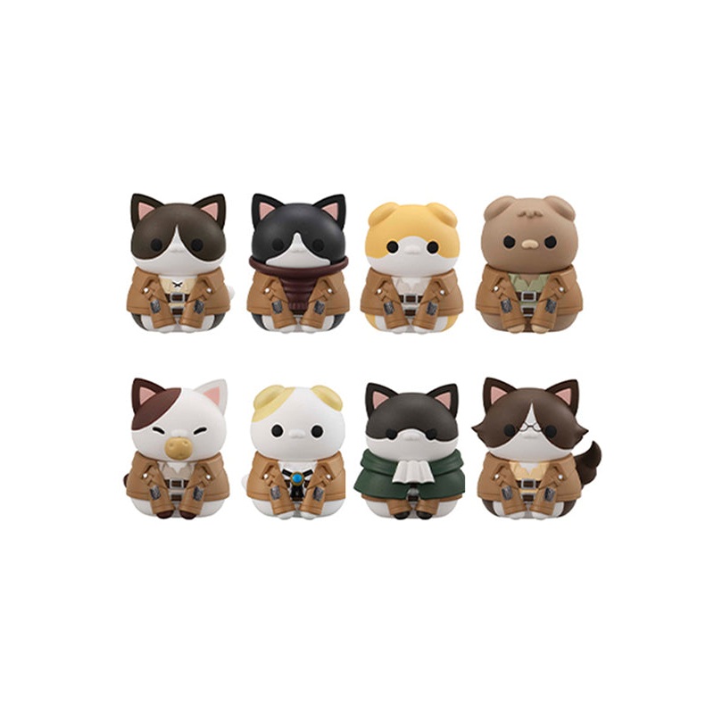 Attack on Tinyan MEGAHOUSE MEGA CAT PROJECT Gathering Scout Regiment danyanRepeat(1-8pc)