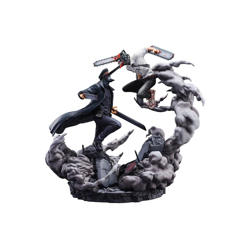 CHAINSAW MAN SEGA Super Situation Figure Chainsaw Man vs. Samurai Sword