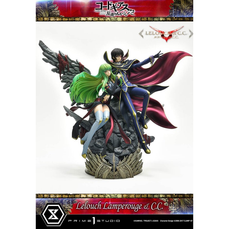 Code Geass Lelouch of the Rebellion R2 Prime 1 Studio Concept Masterline Lelouch Lamperouge & C.C.