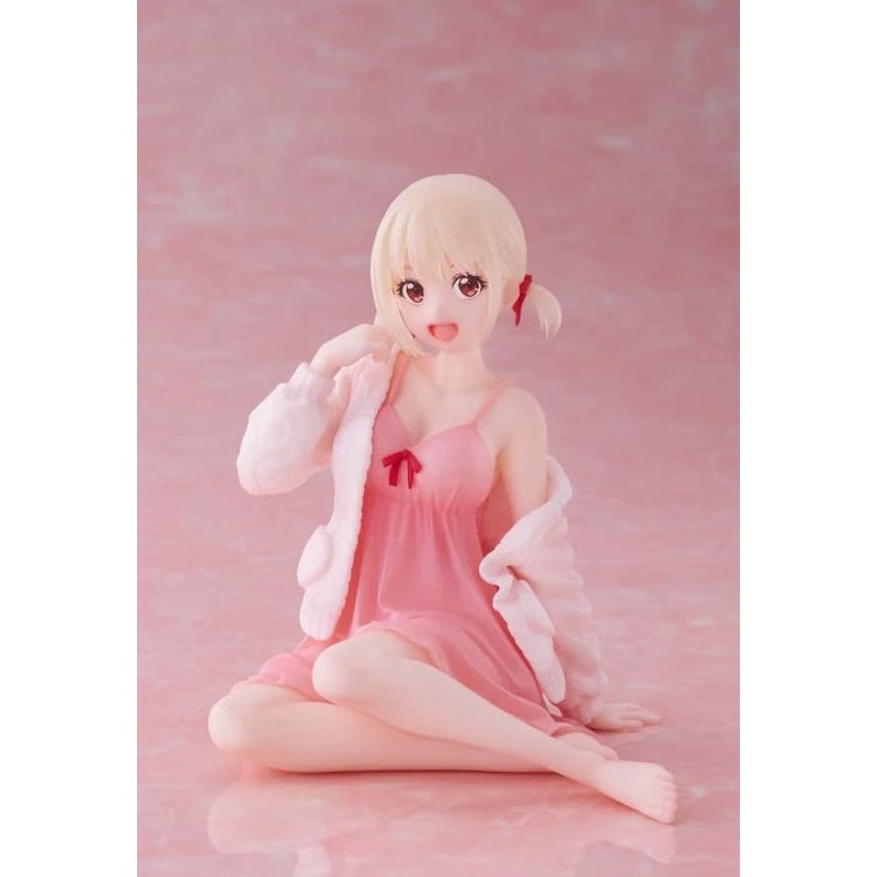 Lycoris Recoil TAITO Aqua Desktop Cute Figure Chisato Nishikigi (Roomwear Ver.)