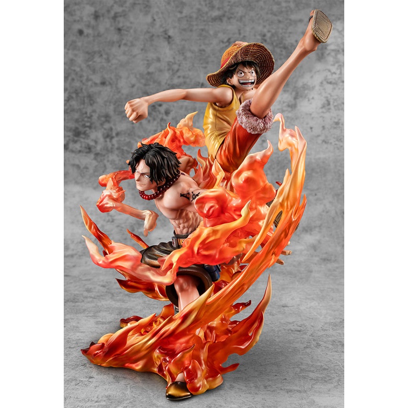 ONE PIECE MEGAHOUSE Portrait.Of.Pirates NEO-MAXIMUM Luffy  Ace Bond between brothers 20th LIMITED Ver.