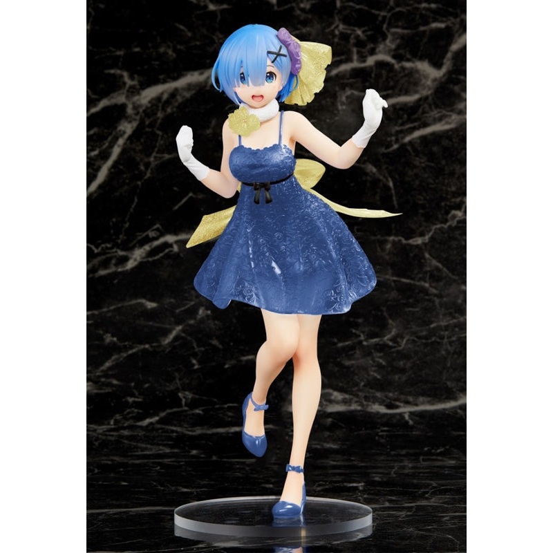 Re:Zero Starting Life in Another World TAITO Precious Figure Rem (Clear Dress Ver.) Renewal Edition