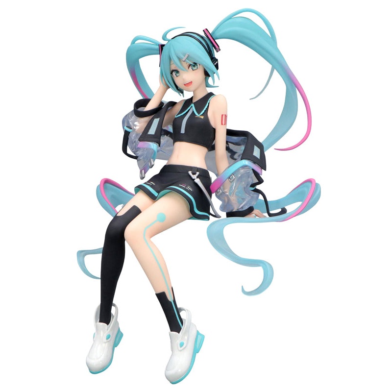 Hatsune Miku FuRyu Noodle Stopper Figure -Neon Cyber-