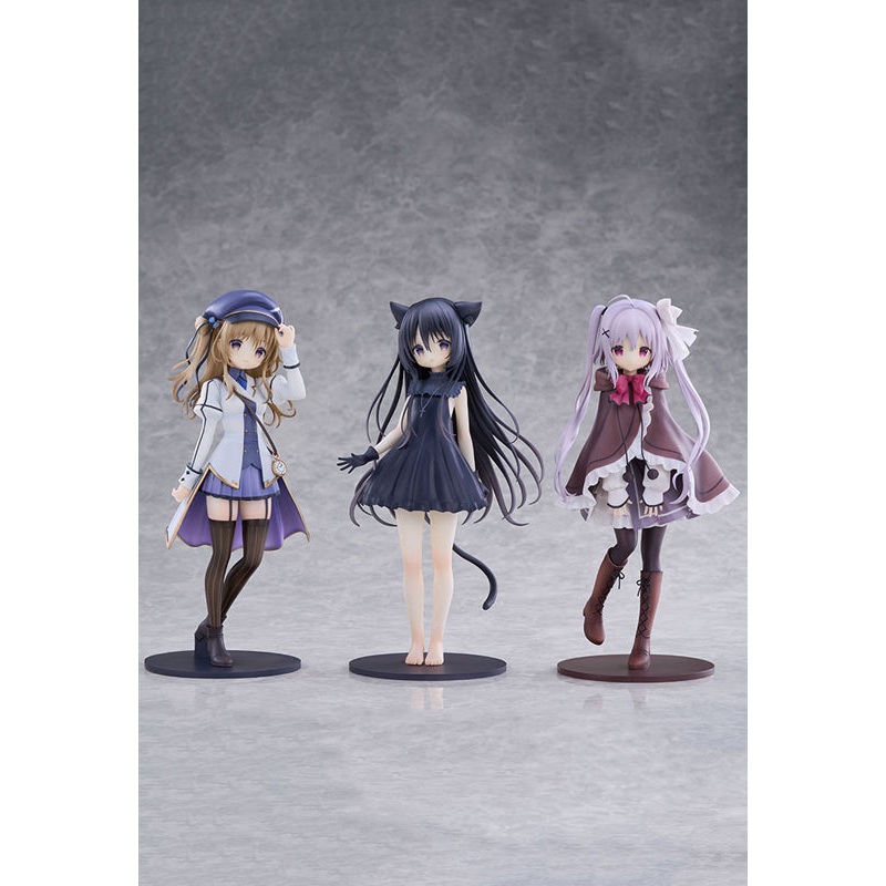 Hoshizora Tetsudou to Shiro no Tabi SUNDROPS Complete Figure Set: Noir, Neri & Karuha