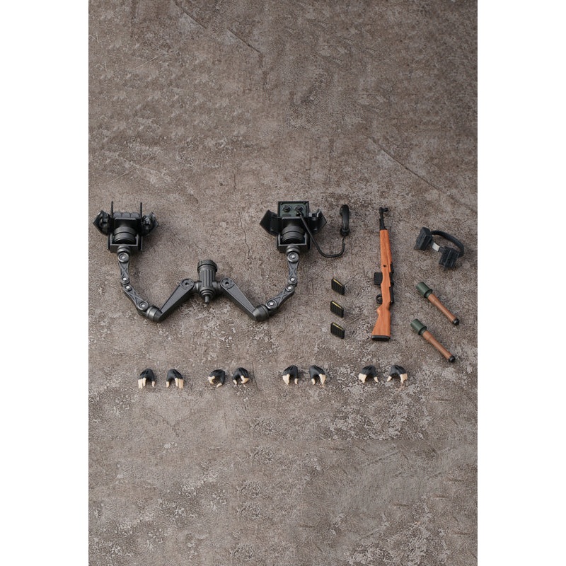 SNAIL SHELL OPTION ARMAMENT PARTS SET FOR RA-03 PANZER BUNNY ANNELIESE 1/12 SCALE ACTION FIGURE