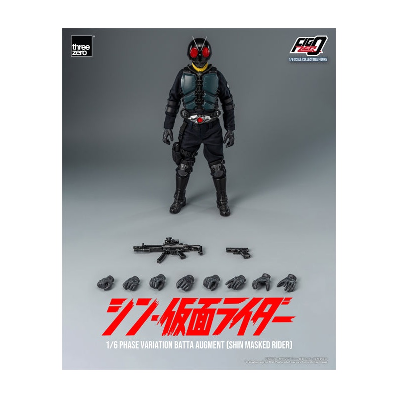 SHIN MASKED RIDER threezero FigZero 1/6 Phase Variation Batta Augment (SHIN MASKED RIDER)