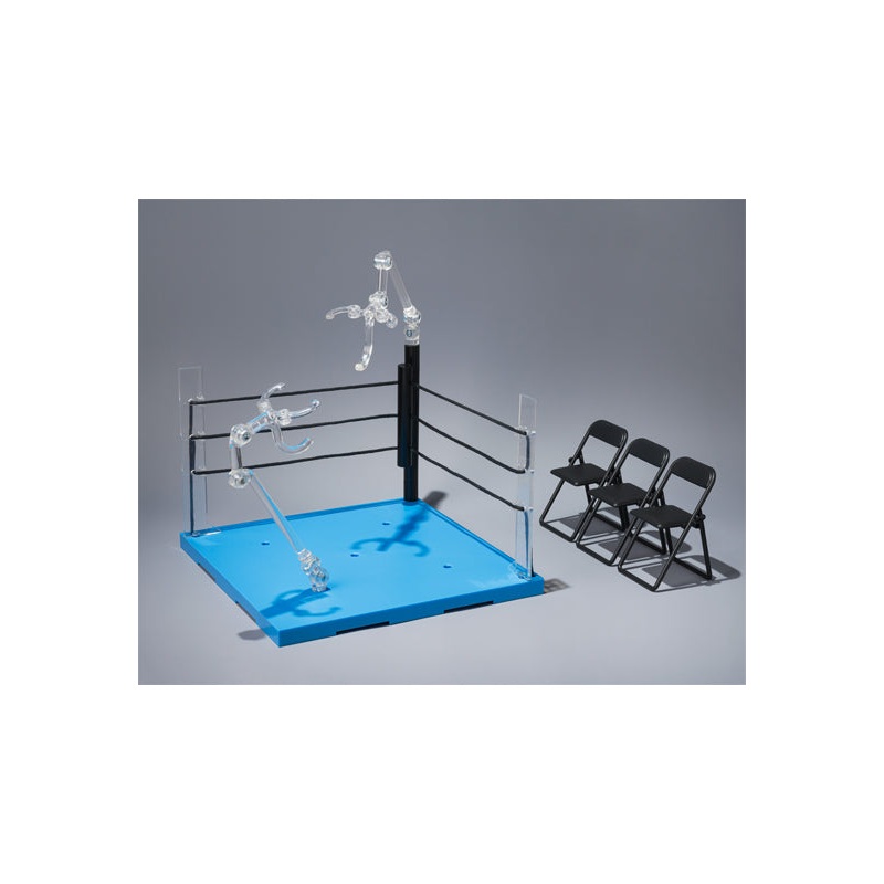 Tamashii Stage Act Bandai Ring Corner (Neutral Corner) & Pipe Chair Set for S.H.Figuarts