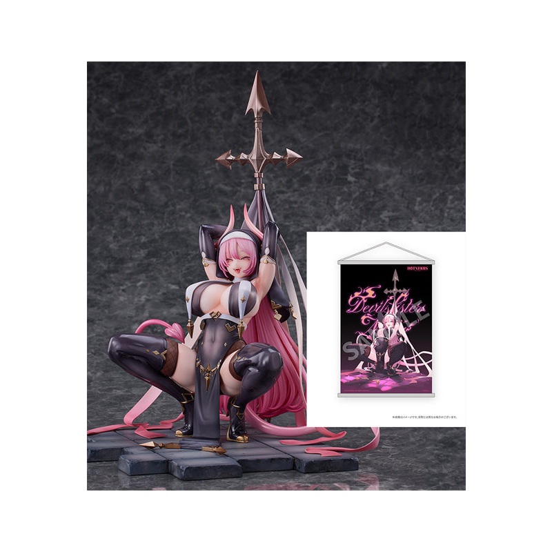 illustration by Moco HOTVENUS Devil Sister Nemu Tapestry Set Edition