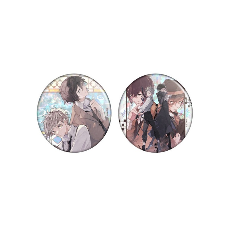 Bungo Stray Dogs KADOKAWA Hologram Can Badge Set