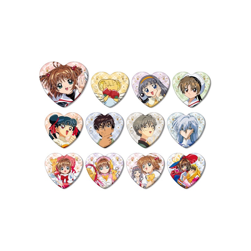 Cardcaptor Sakura armabianca Trading Heart Can Badge (1 Random)