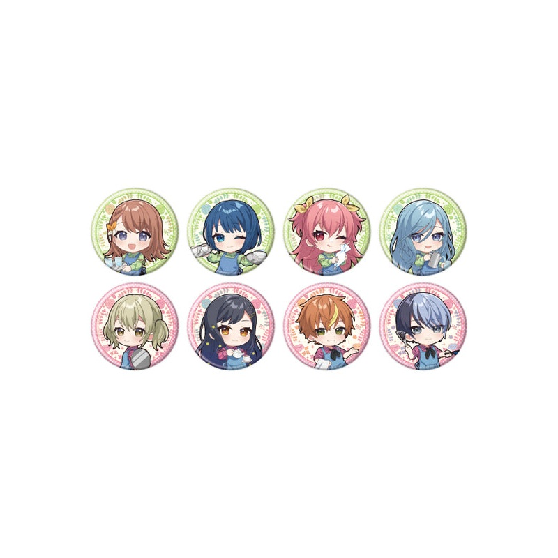 COLORFUL STAGE! The Movie: A Miku Who Can't Sing A3 Mini Chara Can Badge 08 Collaboration Cafe Ver. (Original Illustration)