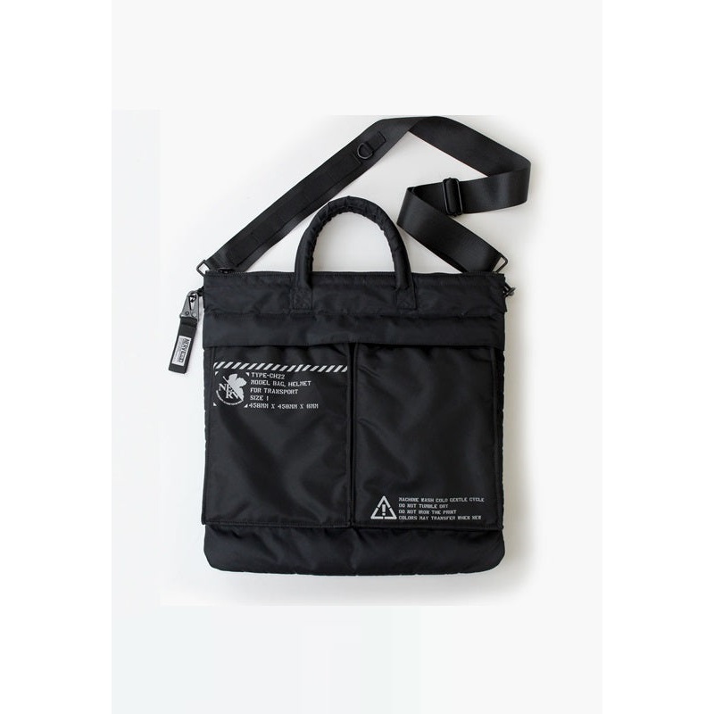 Evangelion Cospa NERV Helmet Bag Black