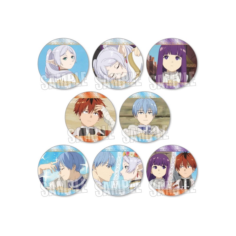 Frieren: Beyond Journey's End Bell House Memories Can Badge (1-8 Selection)